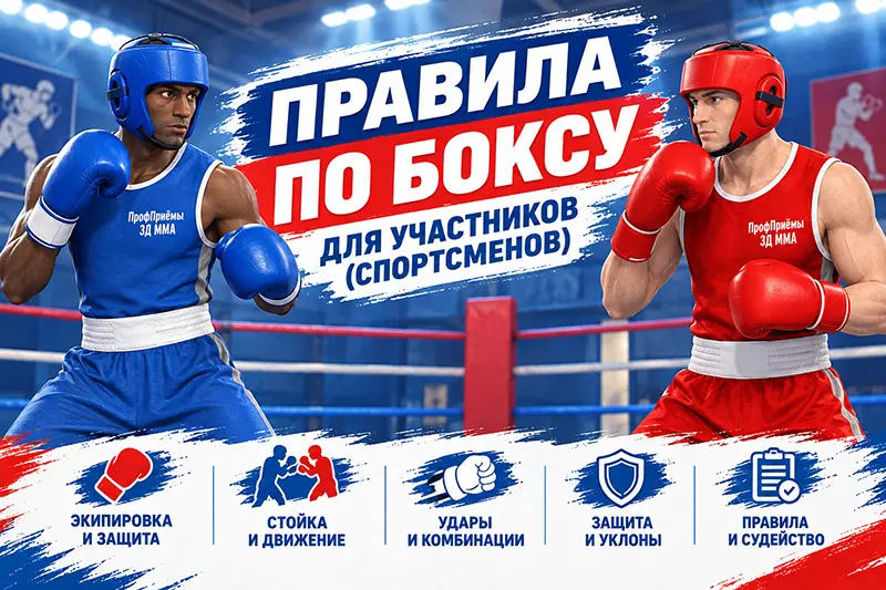 Правила по Боксу для участников (спортсменов)