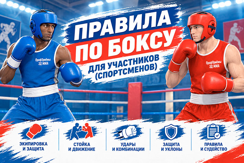 Статья Правила Бокса 2026 для участников (спортсменов)