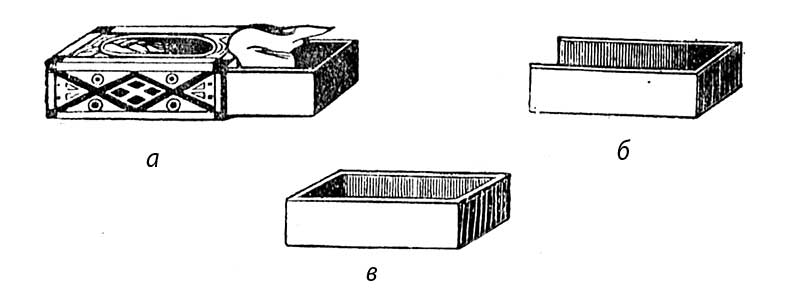 Пример изготовления футляра для фокуса Волшебный ящик